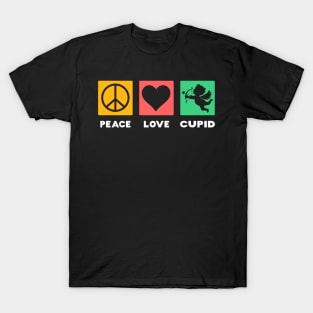 Peace Love Cupid T-Shirt